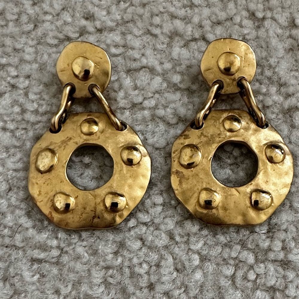 Gold Statement Earrings